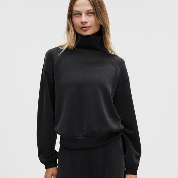 Women's Black Turtleneck Sweater